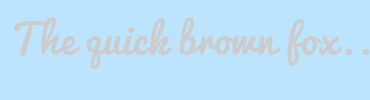 Image with Font Color CCCCCC and Background Color BCE4FF